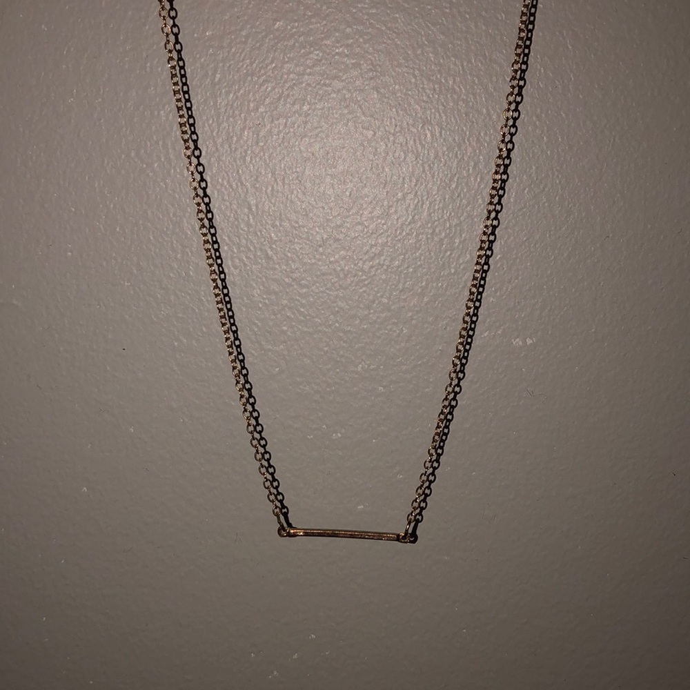 Golden Bar Necklace